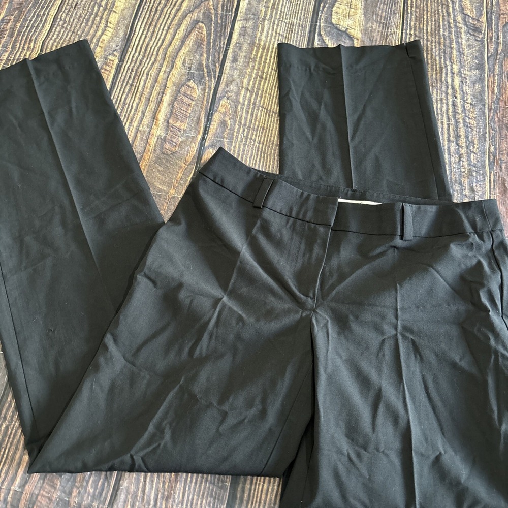 Trina Turk Los Angeles  | Black Trouser Dress Pant Business Straight Leg Size 4 - Picture 9 of 9